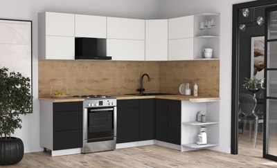 Кухонный гарнитур Интерлиния Мила Матте 1.5x2.5 Б PR