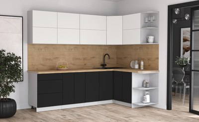 Кухонный гарнитур Интерлиния Мила Матте 1.5x2.6 А PR