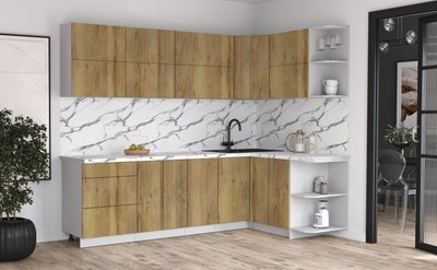 Кухонный гарнитур Интерлиния Мила Матте 1.5x2.6 А PR