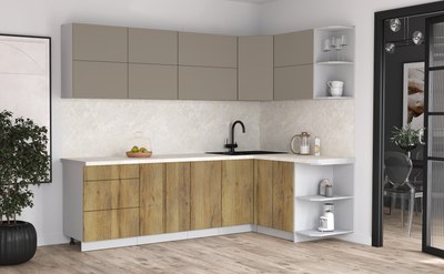 Кухонный гарнитур Интерлиния Мила Матте 1.5x2.6 А PR