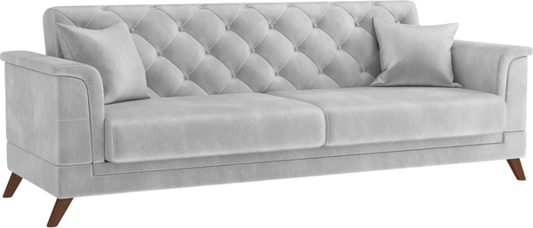 Диван Олмеко Амарант М - фото