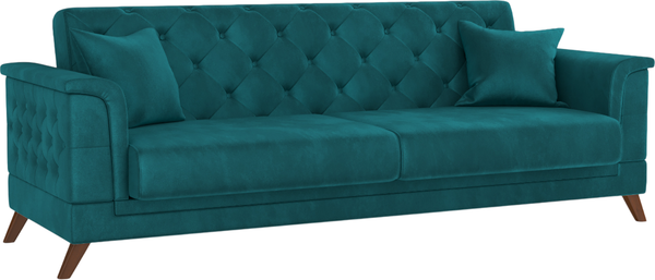 Диван Олмеко Амарант М - фото