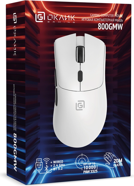 Мышь Оклик 800GMW