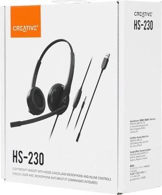 Наушники-гарнитура Creative HS-230 / 51EF1110AA000