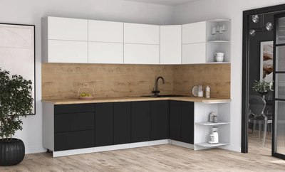 Кухонный гарнитур Интерлиния Мила Матте 1.5x2.8 А PR