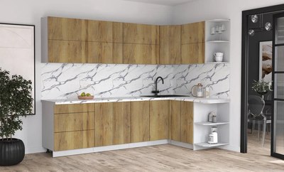 Кухонный гарнитур Интерлиния Мила Матте 1.5x2.8 А PR