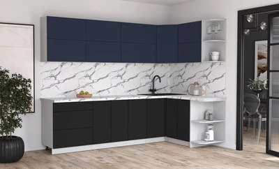 Кухонный гарнитур Интерлиния Мила Матте 1.5x2.8 А PR