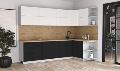 Кухонный гарнитур Интерлиния Мила Матте 1.5x2.9 А PR