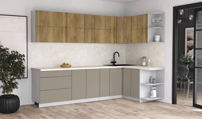 Кухонный гарнитур Интерлиния Мила Матте 1.5x2.9 А PR