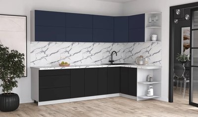 Кухонный гарнитур Интерлиния Мила Матте 1.5x2.9 А PR