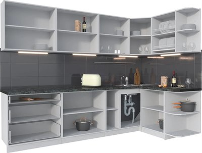 Кухонный гарнитур Интерлиния Мила Матте 1.5x2.9 А PR