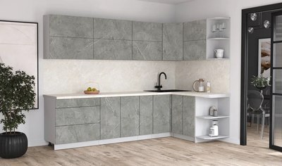 Кухонный гарнитур Интерлиния Мила Матте 1.5x2.9 А PR