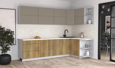 Кухонный гарнитур Интерлиния Мила Матте 1.5x2.9 А PR