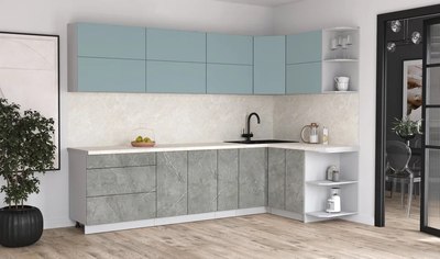 Кухонный гарнитур Интерлиния Мила Матте 1.5x2.9 А PR