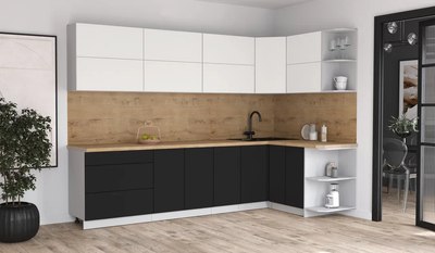 Кухонный гарнитур Интерлиния Мила Матте 1.5x3.0 А PR