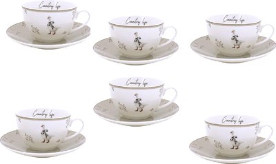 Набор для чая/кофе JEWEL Птичий двор ПС0043-03 - фото