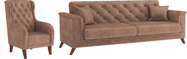 Комплект мягкой мебели Олмеко Амарант М 3-1 - фото