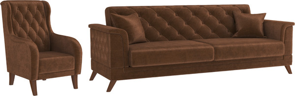 Комплект мягкой мебели Олмеко Амарант М 3-1 - фото