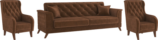 Комплект мягкой мебели Олмеко Амарант М 3-1-1 - фото