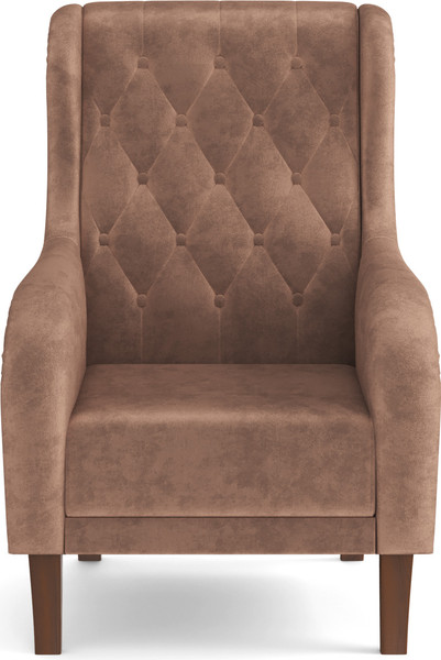 Кресло мягкое Олмеко Амарант М (велюр, тенерифе корица)