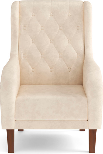 Кресло мягкое Олмеко Амарант М (велюр, тенерифе крем)