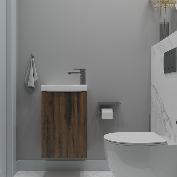 Тумба с умывальником ЗОВ Монови Слим 40 / S40LA0LA-OL9268