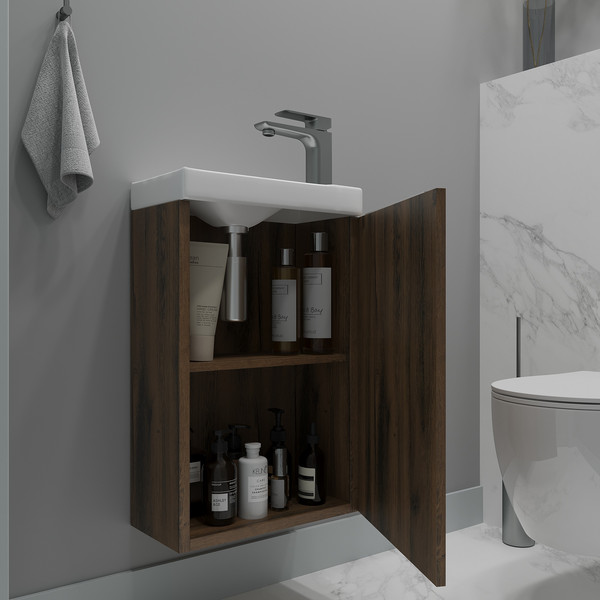 Тумба с умывальником ЗОВ Монови Слим 40 / S40LA0LA-OL9268