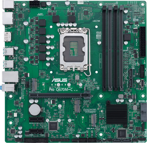 Материнская плата Asus Pro Q670M-C-CSM (90MB19E0-M0EAYC) - фото