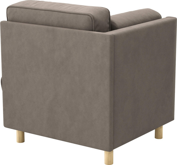 Кресло мягкое Олмеко Шелдон (букле, Лайк кофейный 230)