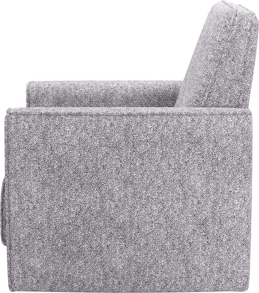 Кресло мягкое Олмеко Женева (микровелюр, Шейп сильвер)