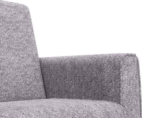 Кресло мягкое Олмеко Женева (микровелюр, Шейп сильвер)