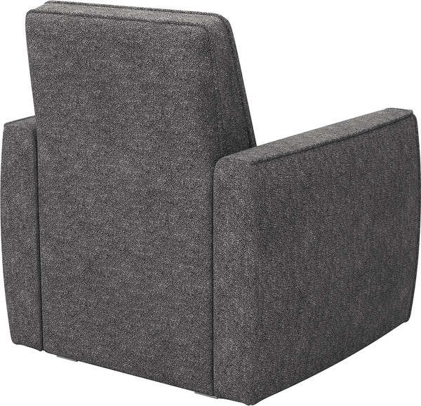 Кресло мягкое Олмеко Женева (микровелюр, Шейп стоун)