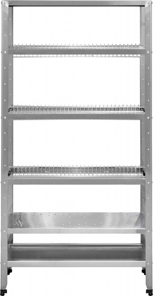 Стеллаж металлический Luxstahl Для посуды СРСП-1800x900x300 / мко968 - фото