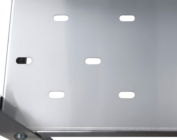 Стеллаж металлический Luxstahl Для посуды СРСП-1800x900x300 / мко968