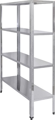 Стеллаж металлический Luxstahl Кухонный СР-1800x1500x500/4 / мко020 - фото