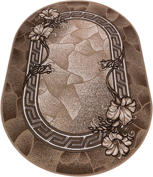 Ковер Белка Лайла Де Люкс Овал 15805_10822 - фото