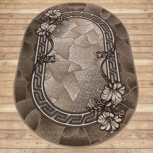 Ковер Белка Лайла Де Люкс Овал 15805_10822