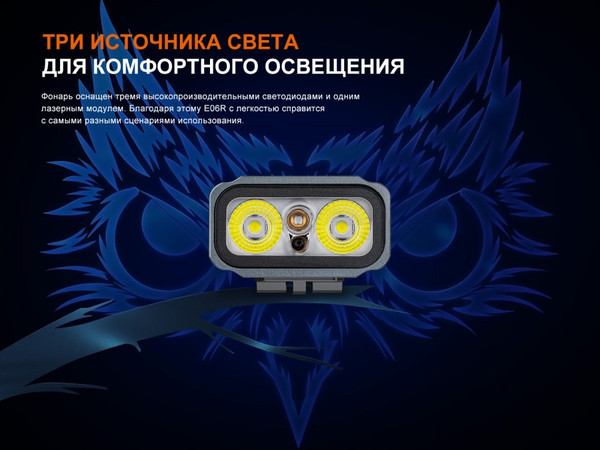 Фонарь Fenix Light E06RGY