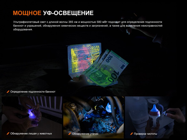 Фонарь Fenix Light E06RTQ