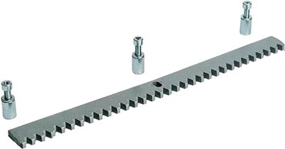 Рейка для ворот Белзабор Оцинкованная зубчатая ZBR8 8мм - фото