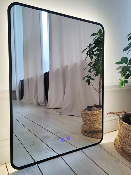 Зеркало Emze 60x80 / LED.UV.SMART.60.80.CHE.AF.4K - фото