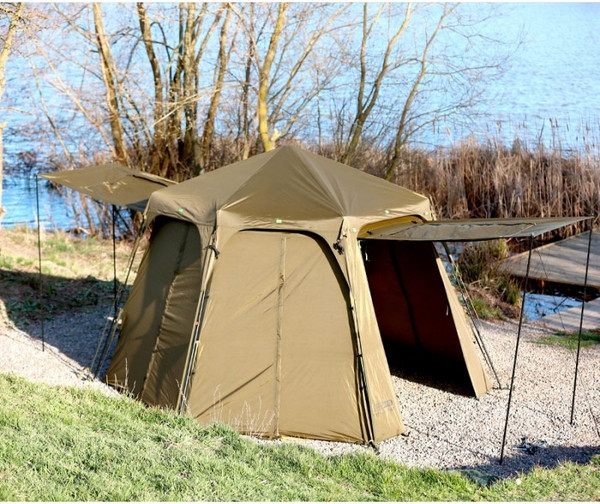 Туристический шатер Carp Pro Shelter 3+ Man Two Entrances / CPB0219