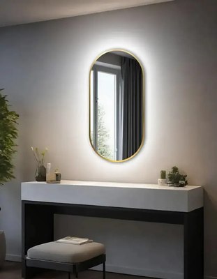 Зеркало Emze 45x77 / LED.UV.45.77.AUR - фото