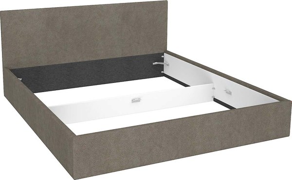 Двуспальная кровать МДК Диана Nut с подъемным механизмом КР2-NU1600 160x200 - фото