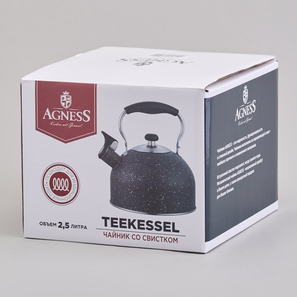 Чайник со свистком Agness 937-915