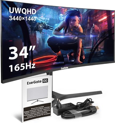 Монитор ExeGate Combat EC3400TA (EX297580RUS)