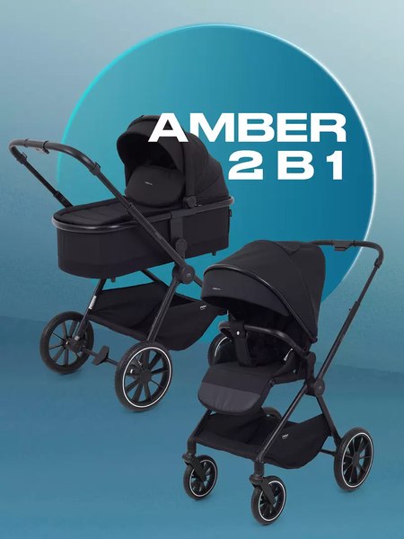 Детская универсальная коляска MOWbaby Amber 2 в 1 / MB067
