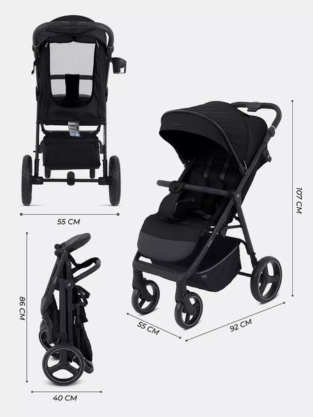 Детская прогулочная коляска MOWbaby Nimbus / MB103