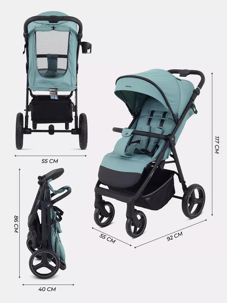 Детская прогулочная коляска MOWbaby Nimbus / MB103