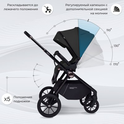 Детская универсальная коляска Sweet Baby Vento 2в1